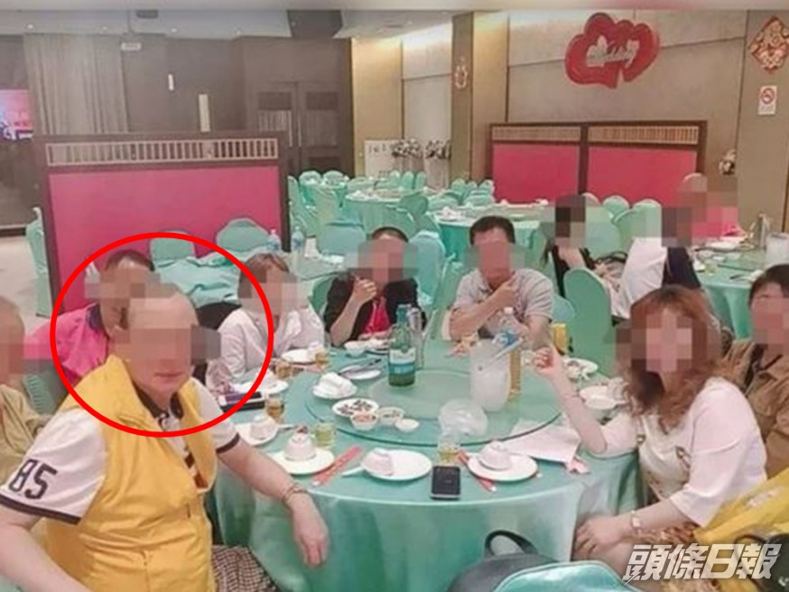 獅子會前會長曾參與多人聚餐,期間沒佩戴口罩。網圖