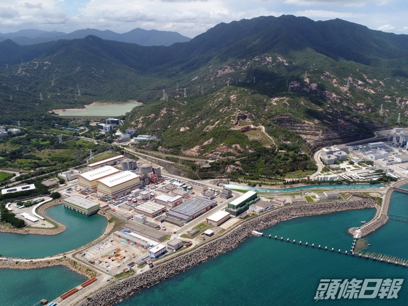 嶺澳核電站。網圖