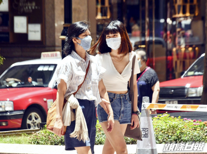天文台指,今年7月本港異常炎熱。資料圖片
