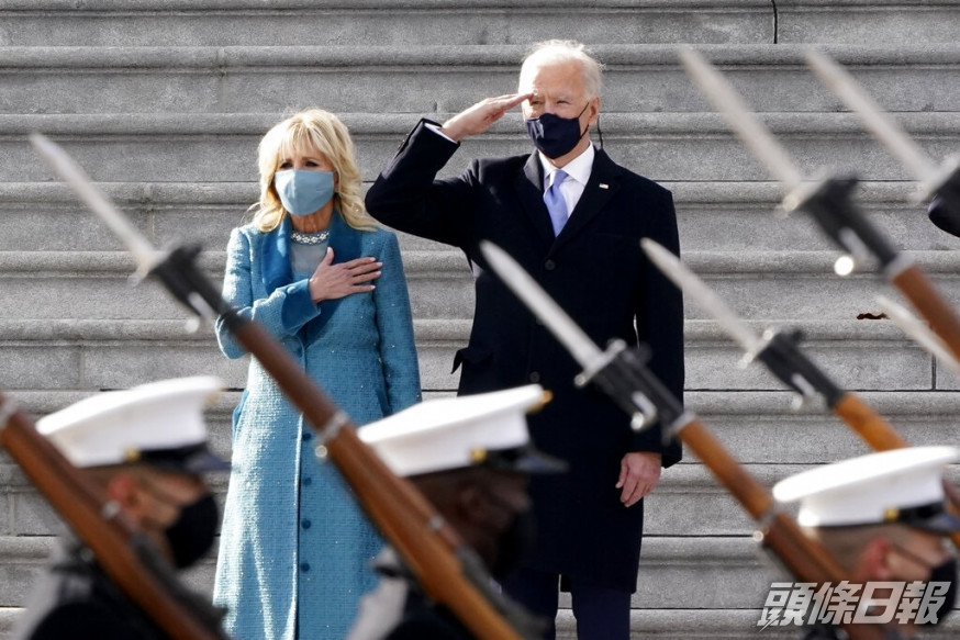拜登是第一個在就職演說中這麼直接攻擊白人至上主義的總統。AP