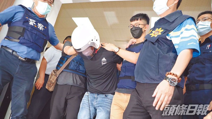 台南殺警案今天開審，檢方對疑兇林信吾求處死刑。中時圖片