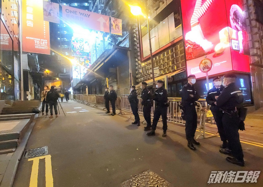 蘭桂坊及蘇豪區一帶酒吧。資料圖片
