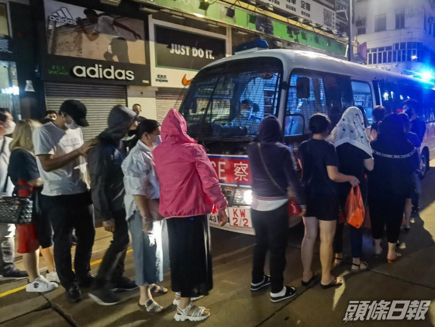 行動中,警方共拘捕67人。警方圖片