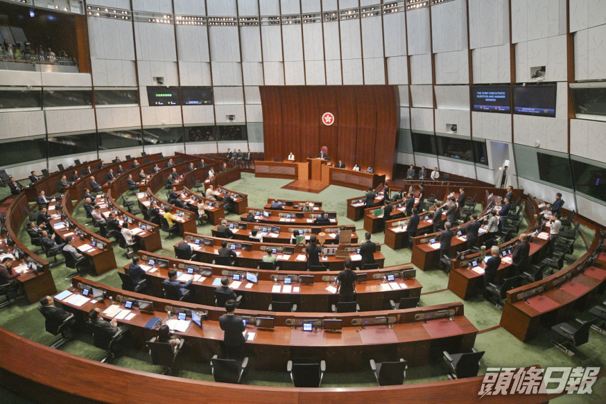 據悉,新選舉制度法案料下周三立會首讀。 資料圖片