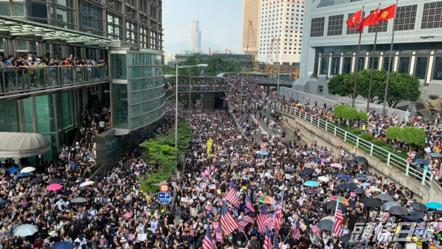 2019年9月8日有網民發起香港人權與民主祈禱會。 資料圖片
