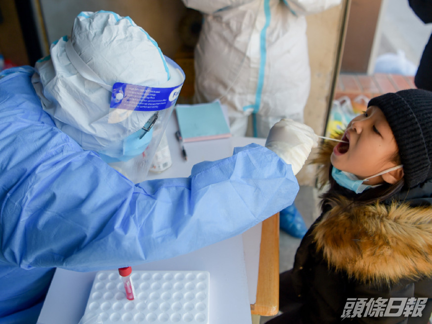 內蒙古過去14日新增逾300宗確診個案。（新華社）