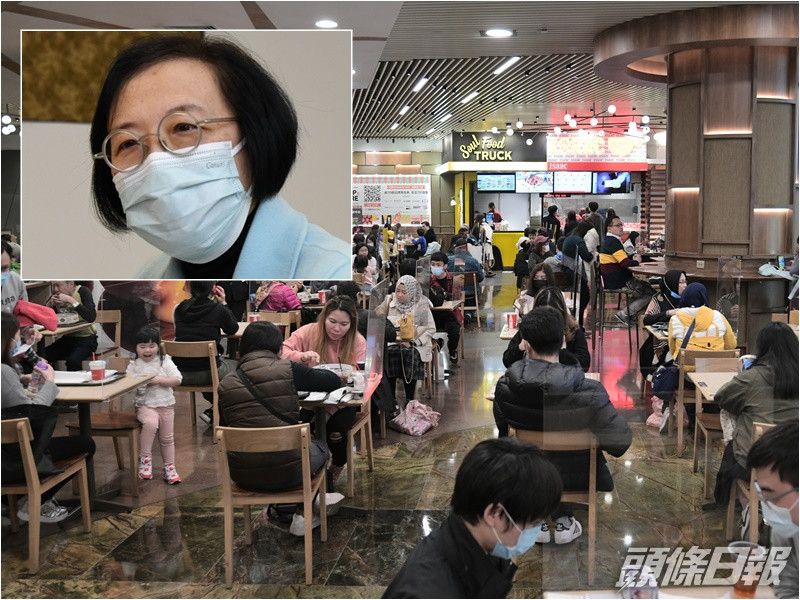 陳肇始稱商場的人流仍多。資料圖片