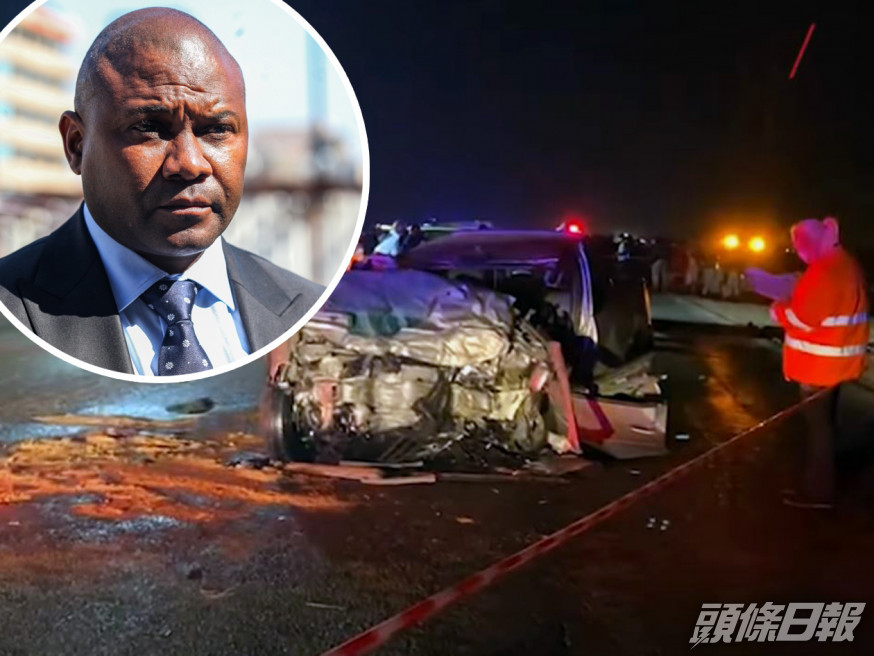 南非約翰內斯堡市長馬東戈(Jolidee Matongo)上任僅一個月便遇上車禍身亡。網上圖片