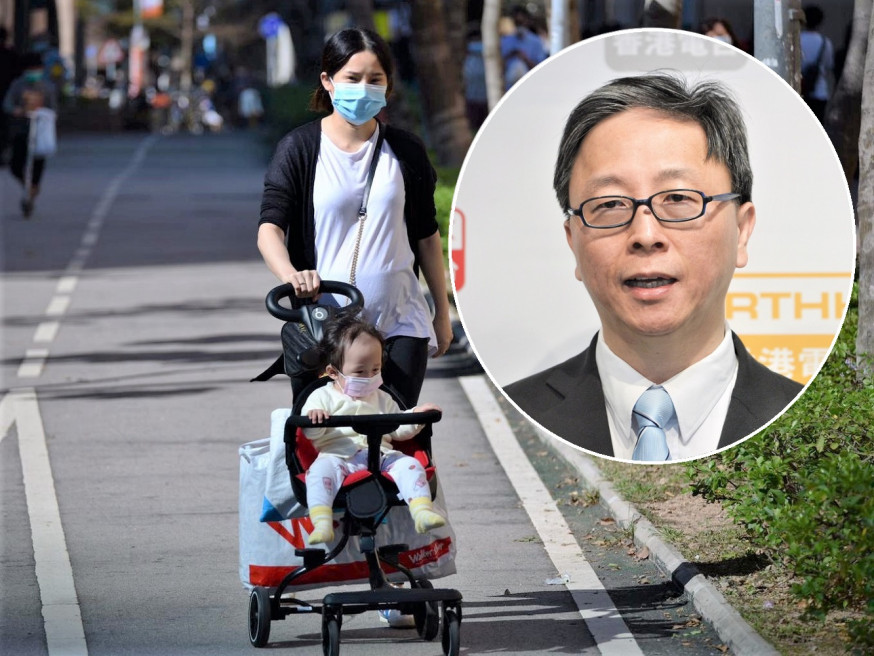 何栢良指港人防疫措施令冬季流感高峰期提早結束。(小圖,資料圖片)