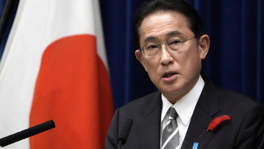 日本首相岸田文雄。