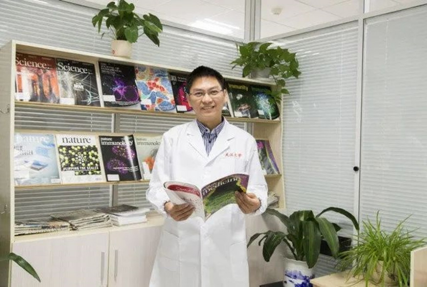 李紅良辭任武漢大學院長。 網圖
