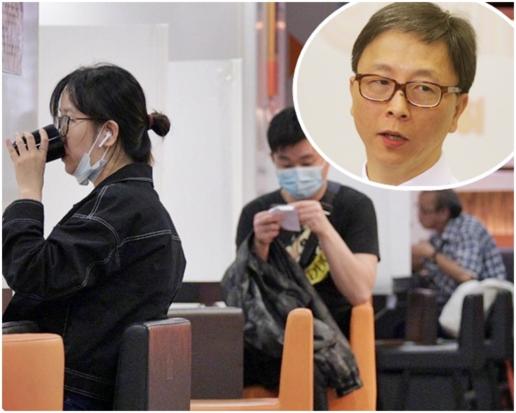 何栢良(小圖)指要慎防病毒傳入社區,因此防疫措施不能鬆懈。資料圖片