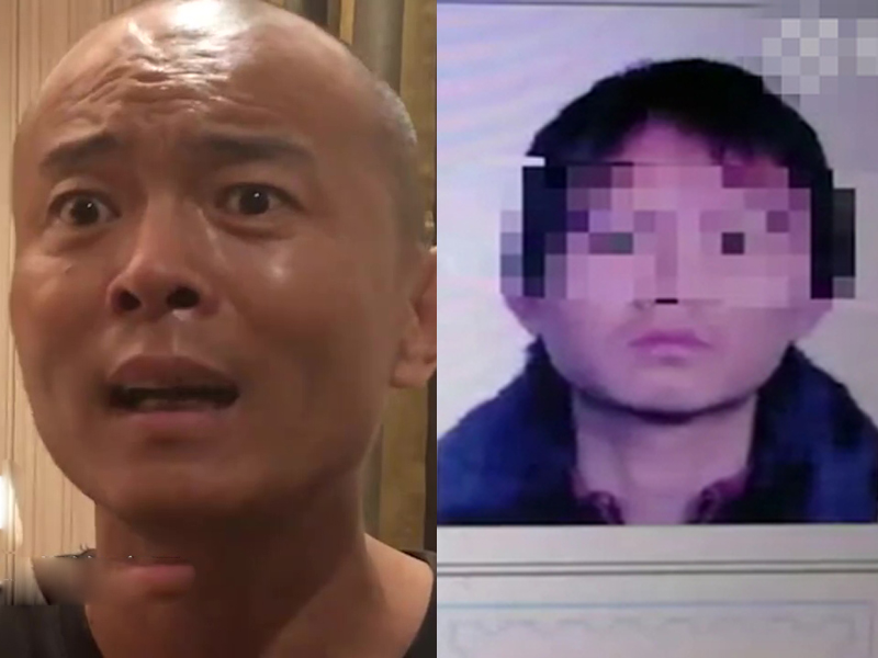 被冒充者(左)張健爆料稱被11歲的小孩(右)冒充身份入公職。(網圖)
