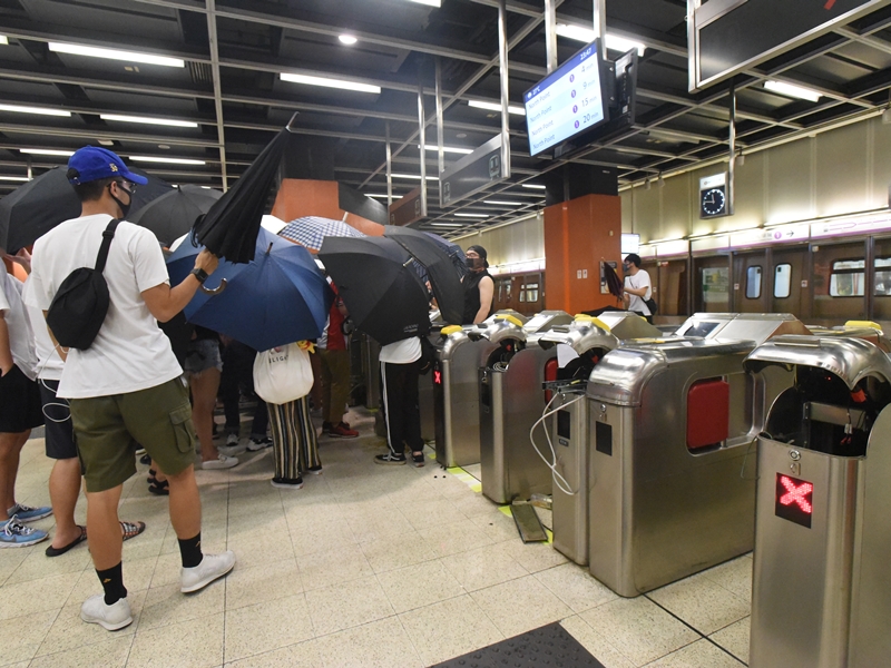 港鐵 寶琳站大埔墟站重開仍有11個車站關閉 頭條日報