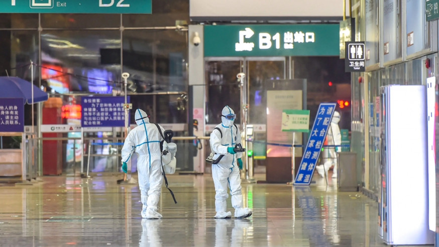 內地增1188宗本土個案,深圳部分地鐵站和公交線路停運。資料圖片