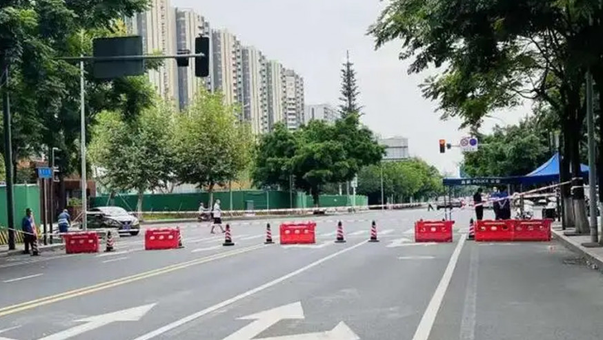 成都除2區市外,居民繼續原則居家。