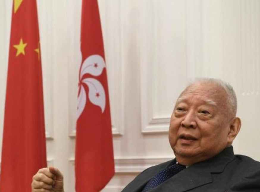 董建華指,中國共產黨是開放型政黨。中新社圖片