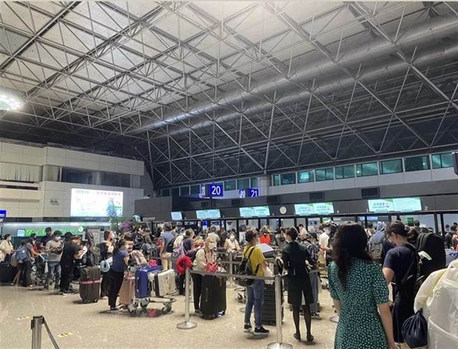 疫情下的台北桃園機場