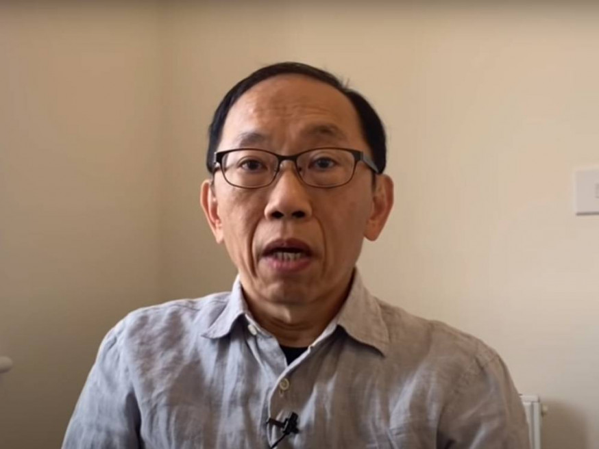 吳志森日前在YouTube播片,說自己在幾個月前已去了英國,感到「淒涼」。資料圖片