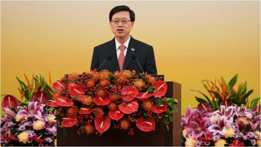 回歸25|宣誓就任後致辭 李家超:全力以赴共建關愛共融有活力香港