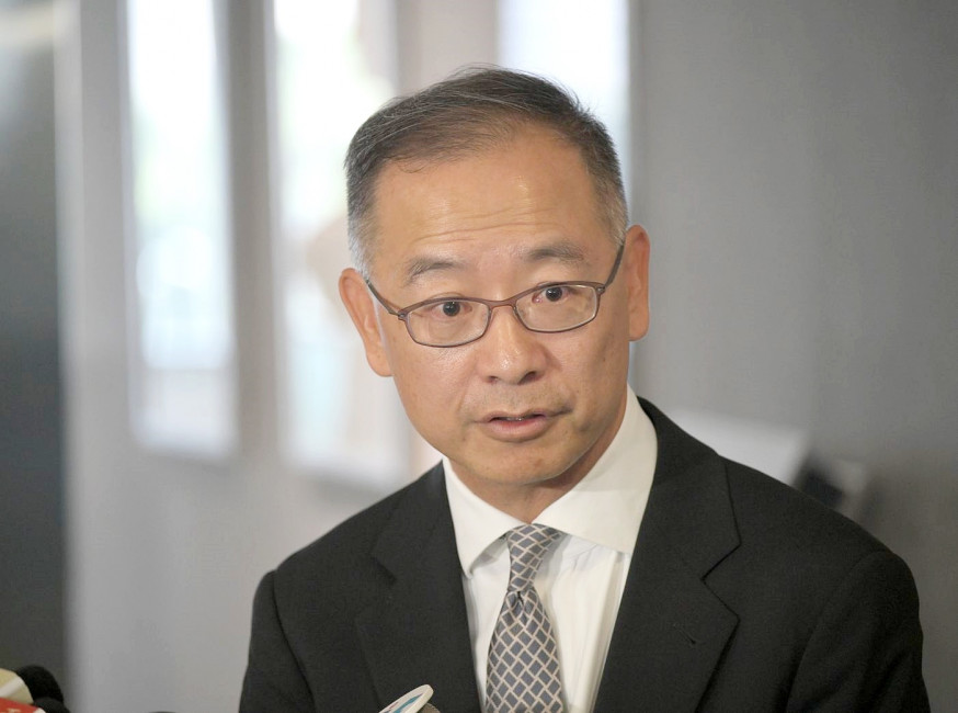 余偉文表示,目前看不到有資金大規模流出。資料圖片