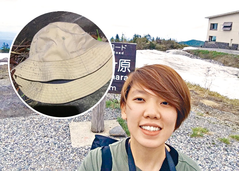 石樂蕎家人為她尋找生前最受的「niko and ...」品牌漁夫帽。尋找行山少女石樂蕎facebook群組圖片