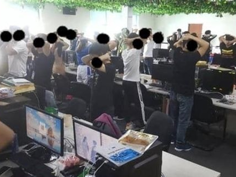 山西警方拘捕21人,涉案金額逾千萬人民幣。示意圖/網圖