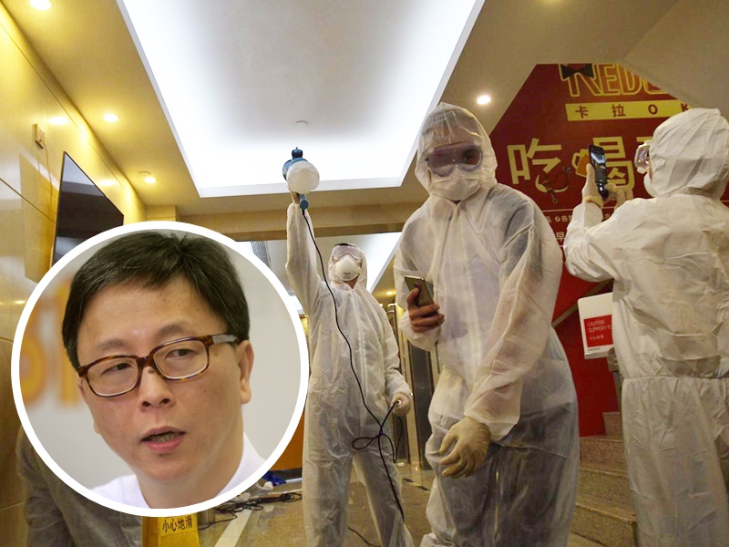 何栢良指應關旺閉卡啦OK及麻雀館。