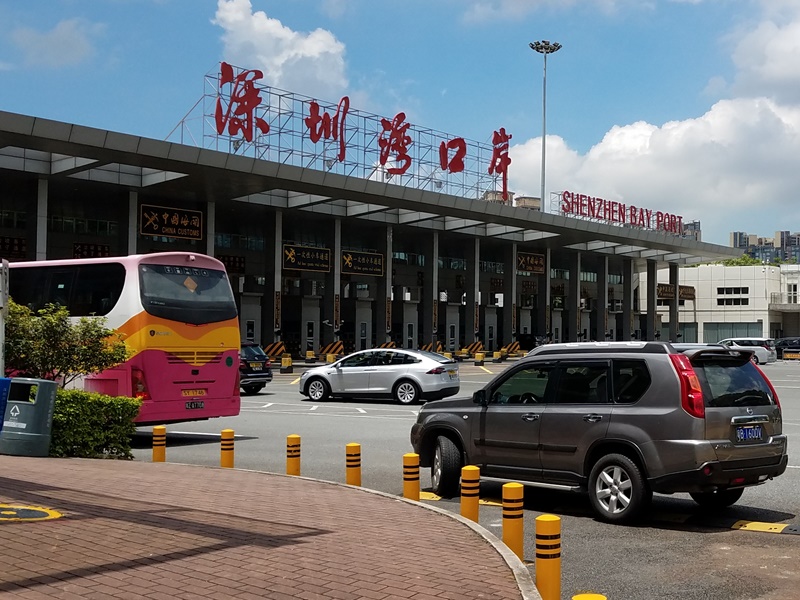 深圳加強入境管制。資料圖片