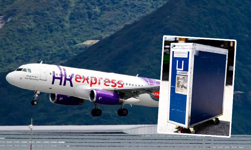 HK Express賣餐車等,火速售罄。 資料圖片及HK Express網頁圖