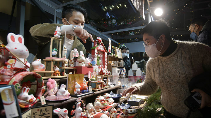 太古地產年度大型社區節慶活動「白色聖誕市集」今天揭幕。