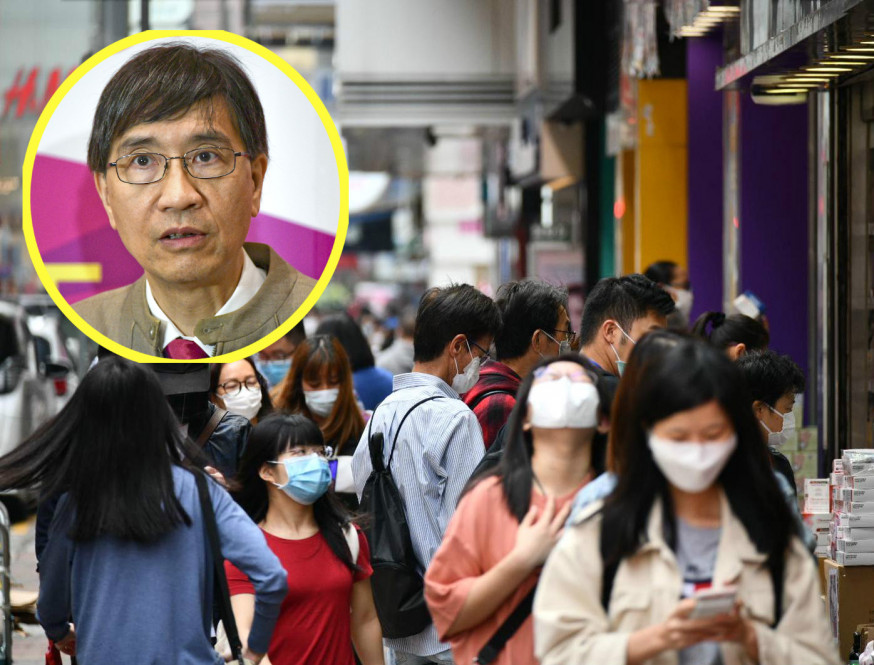 袁國勇呼籲,市民「唔好咁老定」以及不可鬆懈。