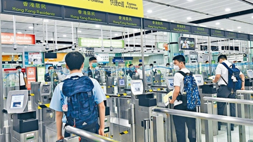 在內地疫情轉向下,香港又出現通關憧憬。資料圖片