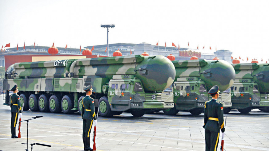 美國報告指出，北京領導人計劃在2049年打造「世界級」軍隊。資料圖片