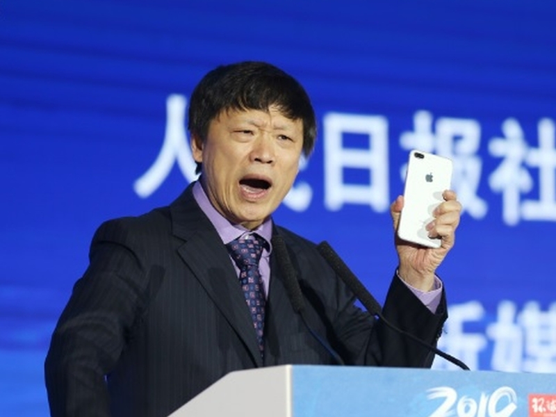 胡錫進在微博評論警員開槍事件時,表明自己「堅決支持警方開槍擊倒暴徒」。資料圖片