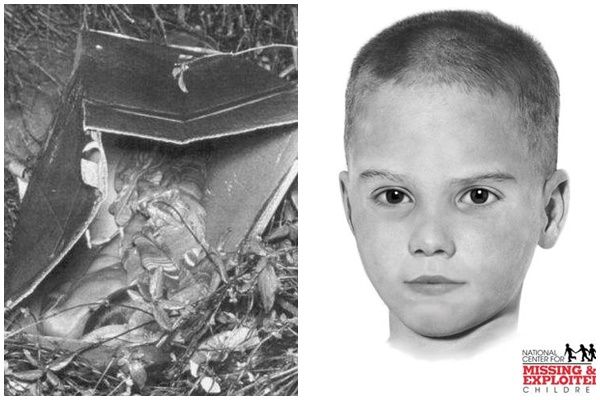 65年歷史懸案「箱子裡的男孩」靠DNA新技術找回身份（圖片來自America`s Unknown Child／missingkids.org）