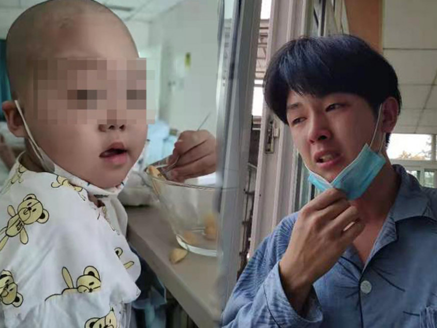四川5歲男童浩宇患血癌,18歲哥哥為照顧弟弟,堅持辭去工作。