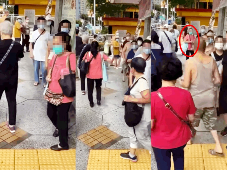柴灣郵局派樣本包,有市民無限輪拎完再拎。柴灣小西灣關注組專頁FB