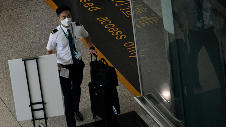 機組人員即日起抵港可檢測待行。資料圖片