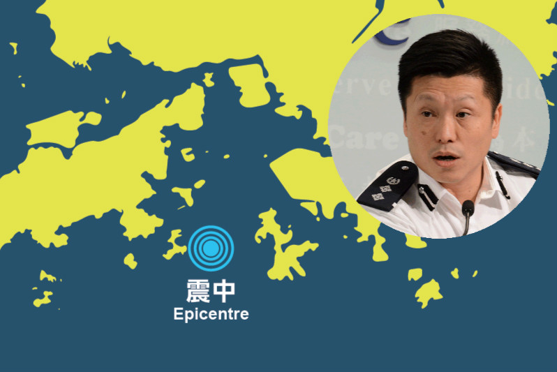 長洲發生地震被串聯上謝振中。天文台facebook圖片/資料圖片
