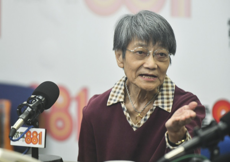 余黎青萍強調自己全心全意尋求真理。資料圖片