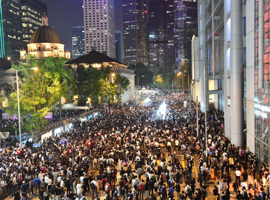 【修例風波】對集會者促美國會通過涉港草案感遺憾 政府:必定全力維護人權自由