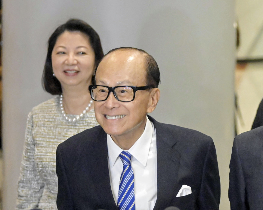 李嘉誠。資料圖片