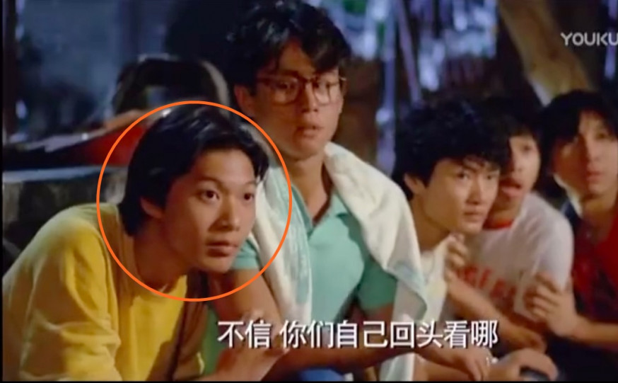 鄧炳強曾在電影開心鬼中亮相。網上影片截圖