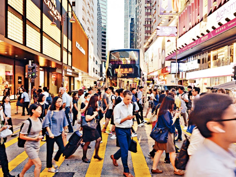 專才入境計畫來港人數不減反增。資料圖片