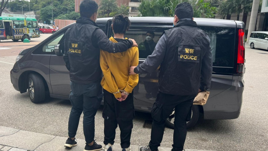 21歲姓陳青年涉嫌「企圖以欺騙手段取得財產」被捕。