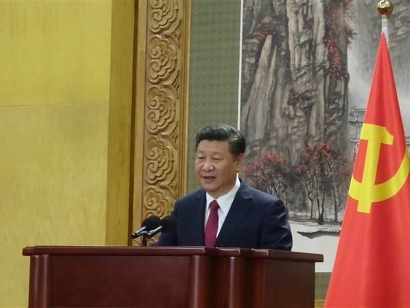 習近平出席金磚國家工商論壇閉幕儀式並發表講話。(網圖)