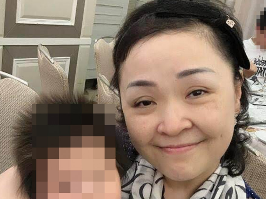 48歲母患雙癌症肺功能僅剩1成,急需O型血雙葉屍肺續命。受訪者提供