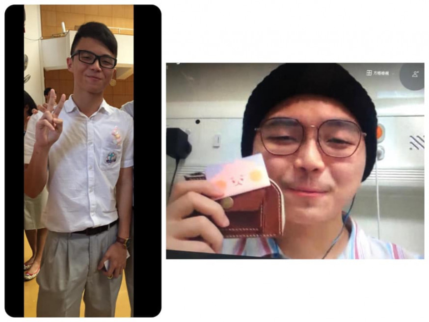 22歲的梁碩銘希望市民協助眾籌藥費。中華聖潔會靈風中學校友會FB圖片