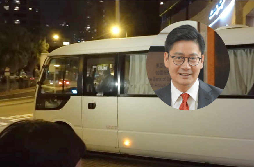 李民斌已按當局要求送往檢疫。資料圖片/港台電視截圖